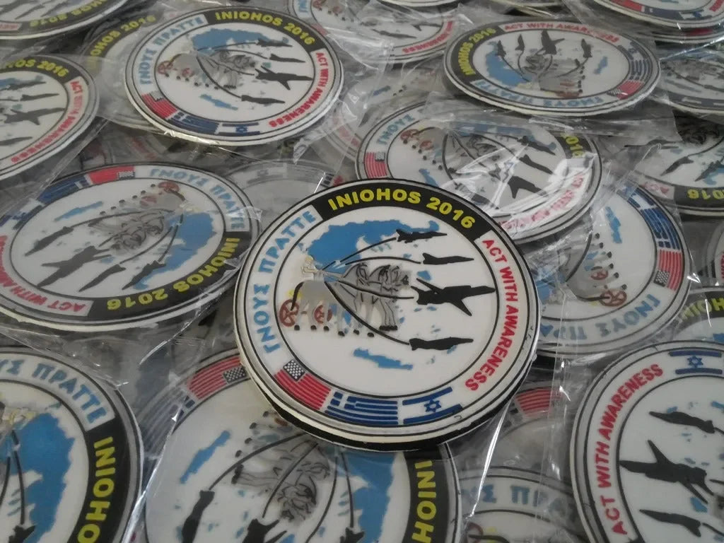 HELLENIC AIR FORCE - INIOCHOS 2016 - COLLECTIVE - ACT WITH AWARENESS - PVCPATCHWORLD.STORE
