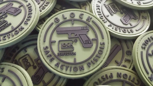 GLOCK SAFE ACTION PISTOL PERFECTION PVC PATCH - PVCPATCHWORLD.STORE