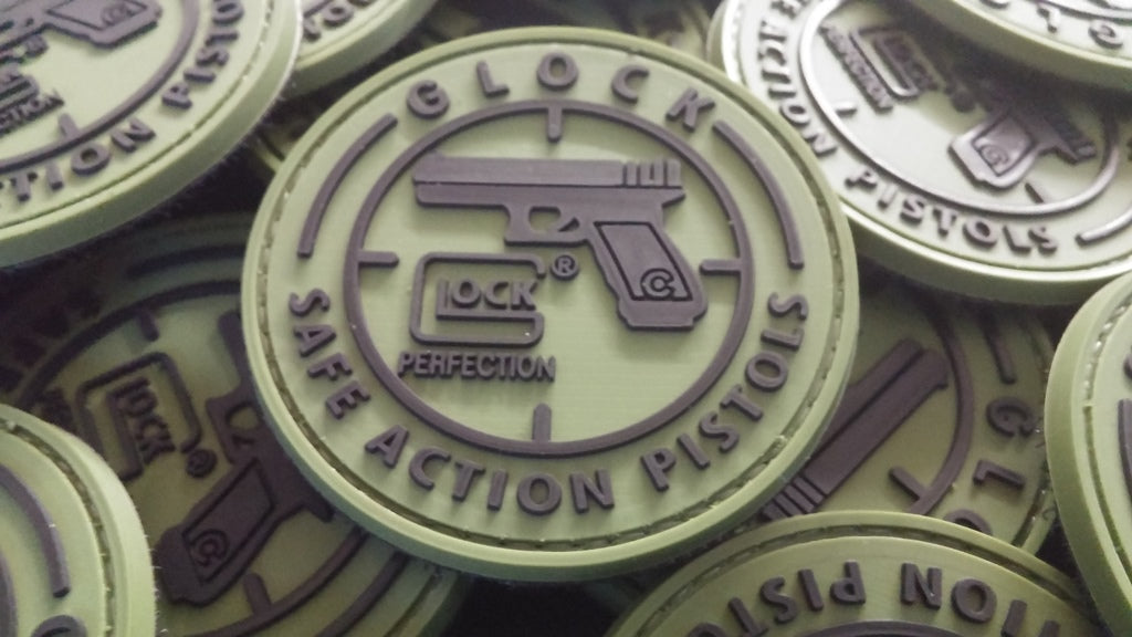 GLOCK SAFE ACTION PISTOL PERFECTION PVC PATCH