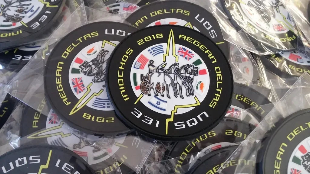 HELLENIC AIRFORCE INIOCHOS 2018 - EXERCISE AEGEAN DELTAS 331 - PVC PATCH - PVCPATCHWORLD.STORE