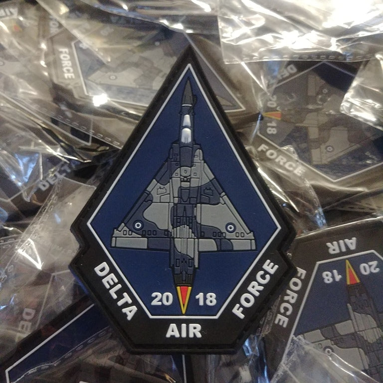 HELLENIC AIR FORCE MIRAGE 2000 DELTA AIR FORCE PVC PATCH