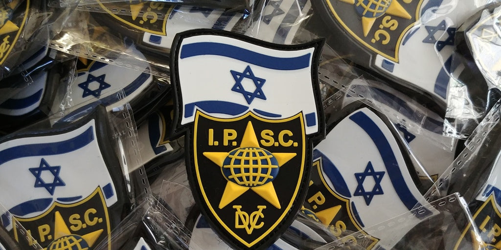 IPSC - I.P.S.C.- ISRAEL  INTERNATIONAL PRACTICAL SHOOTING 3D PVC PATCH