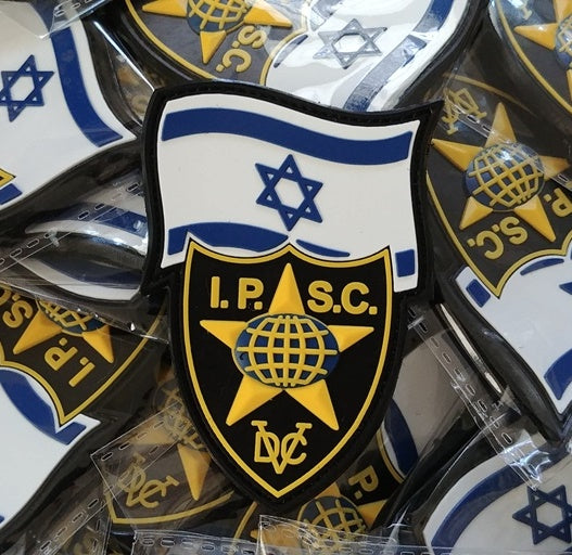 IPSC - I.P.S.C.- ISRAEL  INTERNATIONAL PRACTICAL SHOOTING 3D PVC PATCH