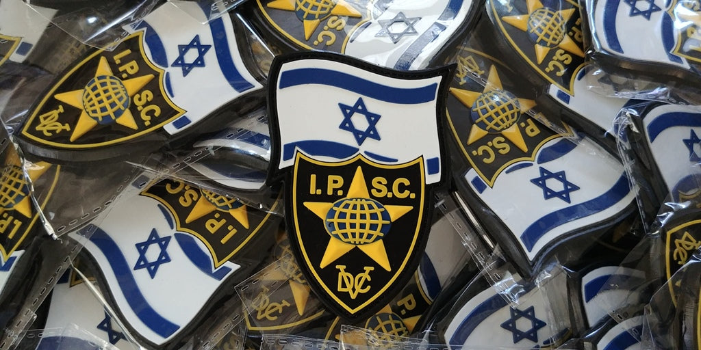 IPSC - I.P.S.C.- ISRAEL  INTERNATIONAL PRACTICAL SHOOTING 3D PVC PATCH