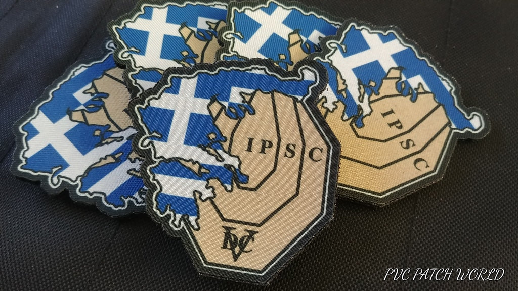 IPSC RANGEMASTER -GREECE FLAG - TARGET