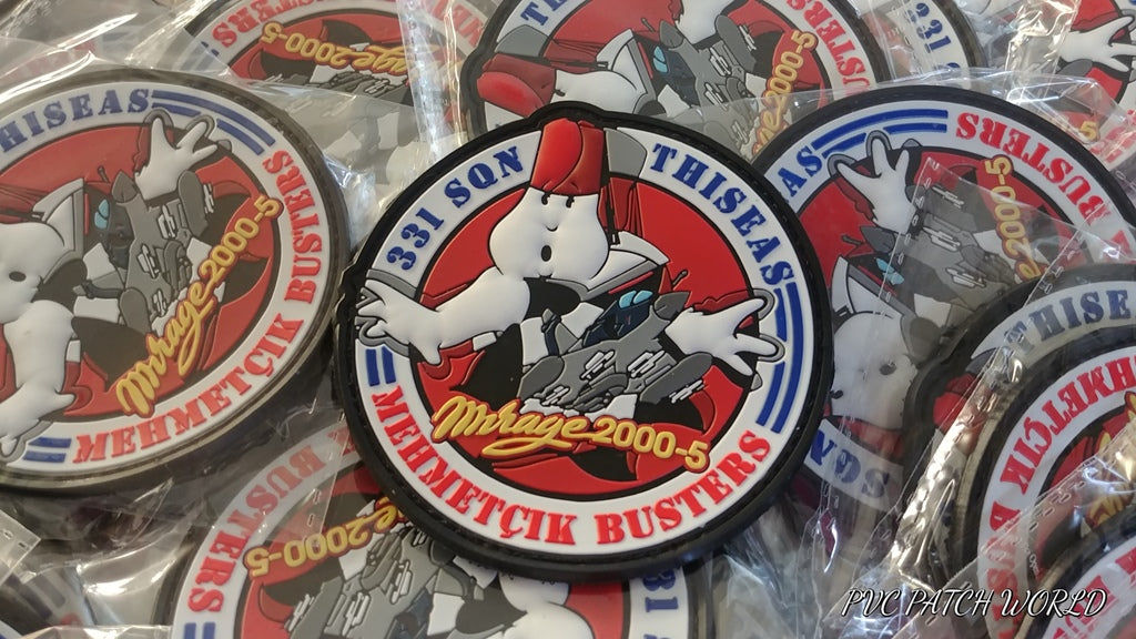 331 SQN THESEUS - GREEK AIR-FORCE - MEHMECIK BUSTERS – MIRAGE 2000-5 PVC PATCH