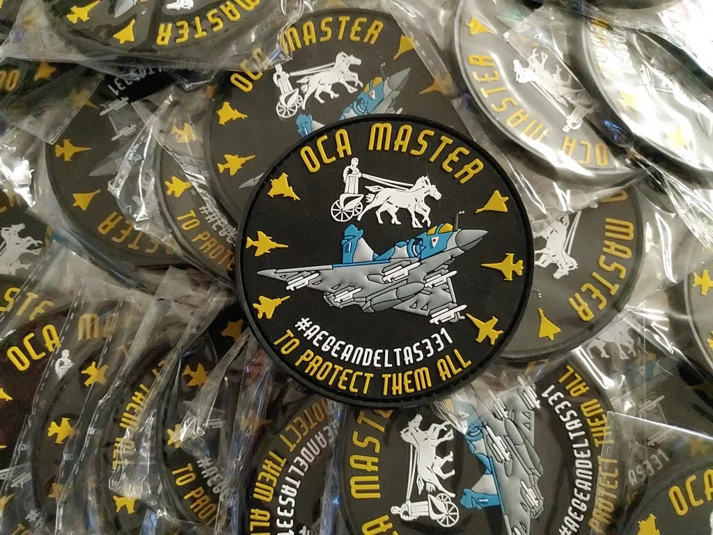 331ST FIGHTER SQN “THESEUS” - INIOCHOS 2021 – OFFICIAL PATCH - PVCPATCHWORLD.STORE