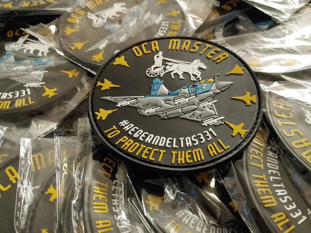 331ST FIGHTER SQN “THESEUS” - INIOCHOS 2021 – OFFICIAL PATCH - PVCPATCHWORLD.STORE