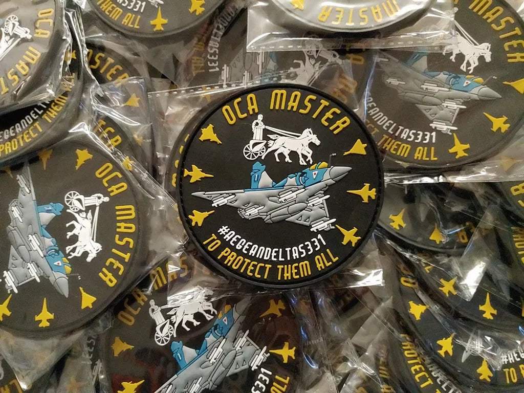 331ST FIGHTER SQN “THESEUS” - INIOCHOS 2021 – OFFICIAL PATCH - PVCPATCHWORLD.STORE