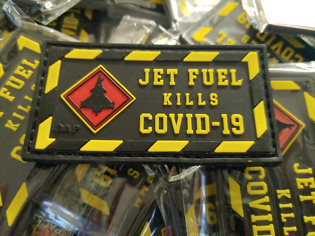 RAFALE - JET FUEL KILLS   (LIMITED EDITION) 2D PVC PATCH