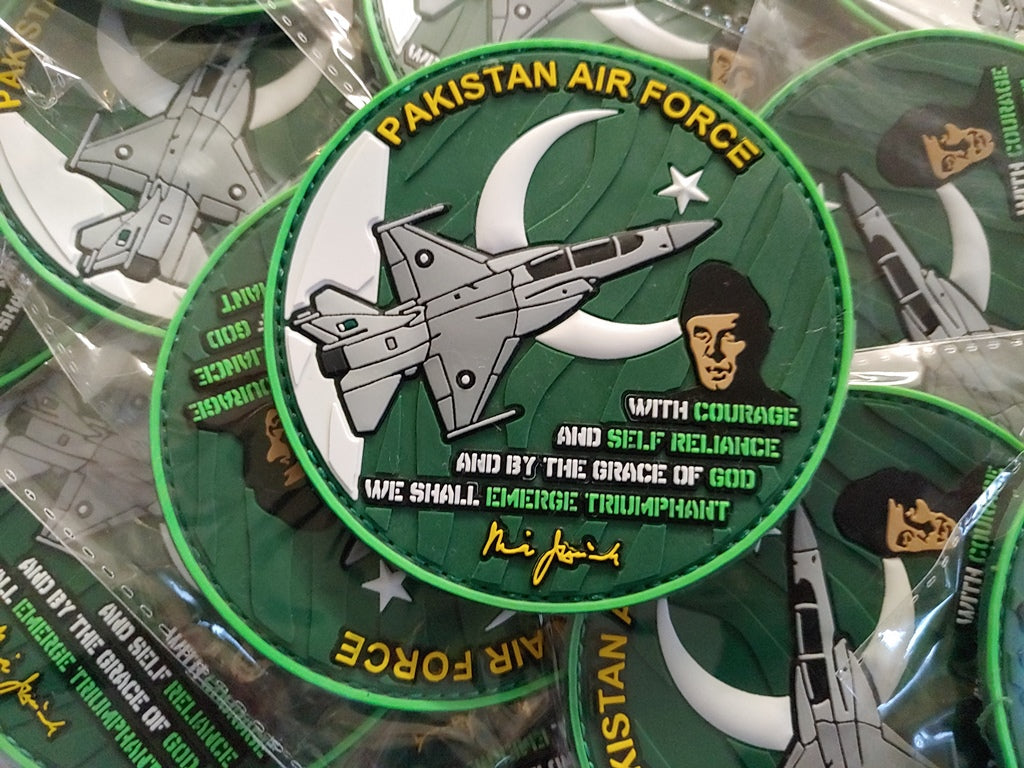 F-16 - PAKISTAN AIR FORCE -   3D PVC PATCH