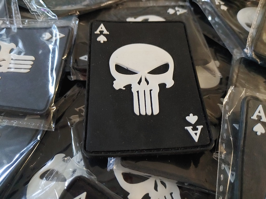 ACE OF SCULL - 3D PVC PATCH