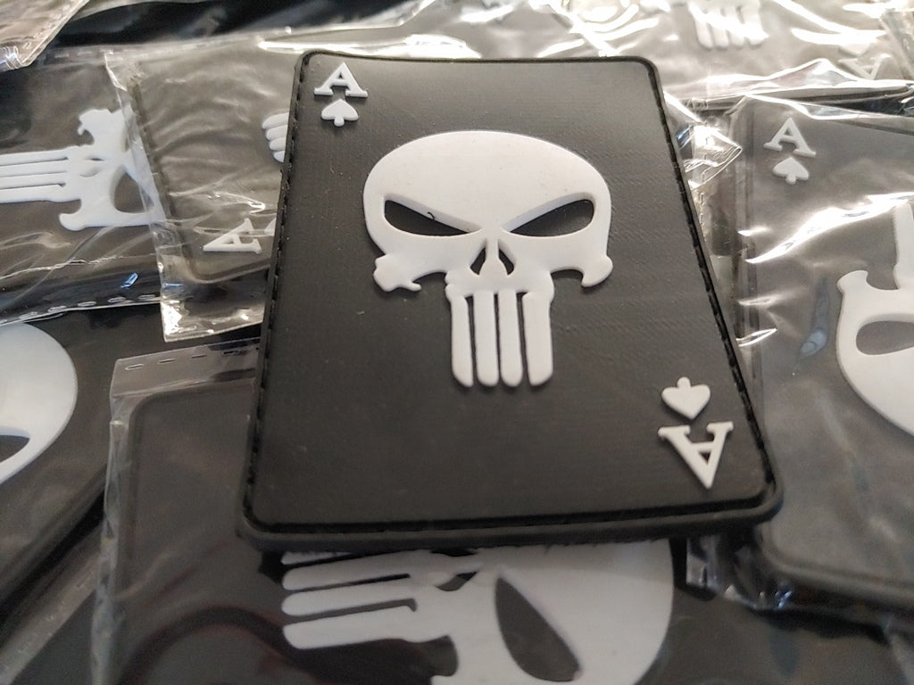 ACE OF SCULL - 3D PVC PATCH