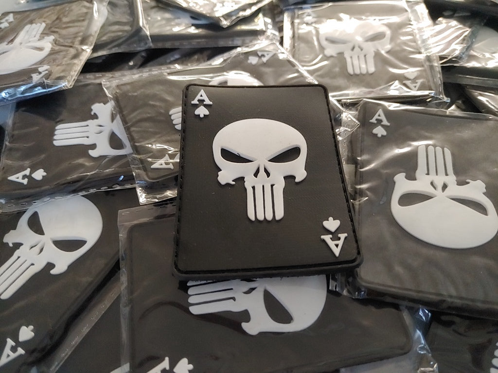 ACE OF SCULL - 3D PVC PATCH