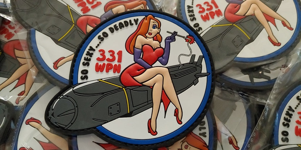 331 WPN - SO SEXY...SO DEADLY - 3D PVC PATCH