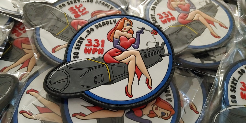 331 WPN - SO SEXY...SO DEADLY - 3D PVC PATCH