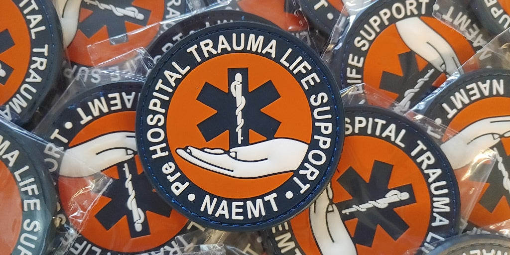 Pre HOSPITAL TRAUMA LIFE SUPORT  - NAEMT  - 3D PVC PATCH