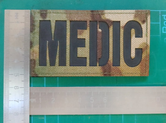 REFLECTIVE – IR - MEDIC  LASER CUT PATCH – MULTICAM COLOR