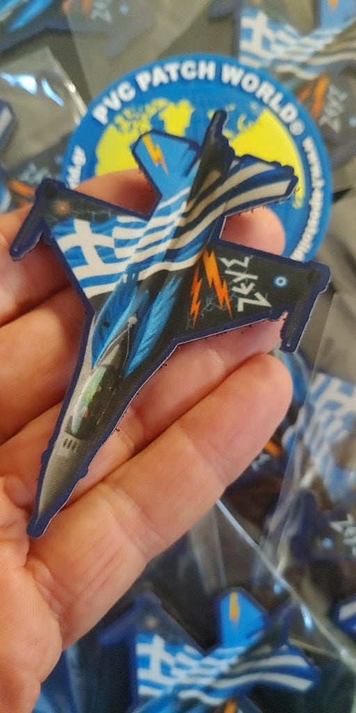 F-16 Silhouette ZEUS DEMO - Sublimation Patch