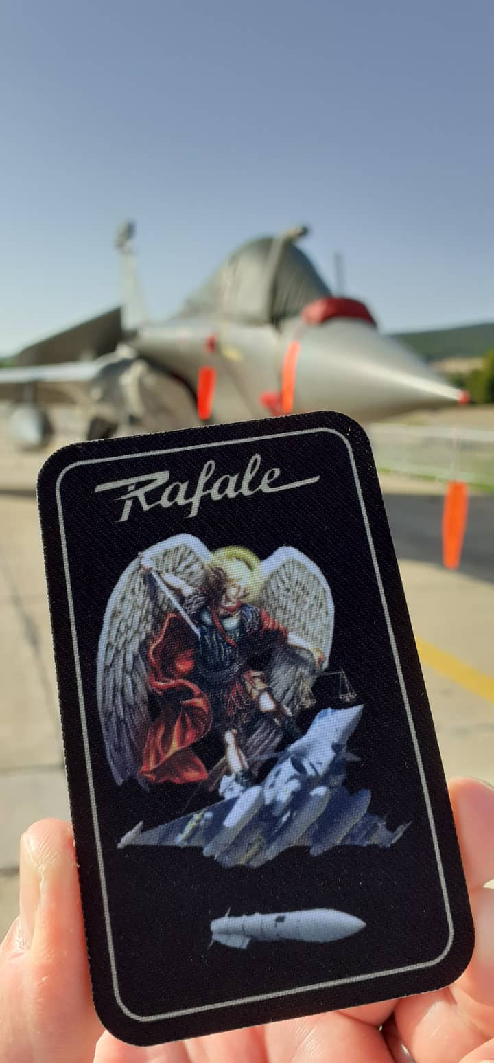 RAFALE - HELLENIC AIR FORCE - NEW GENERATION FABRIC - COLLECTIBLE  PATCH