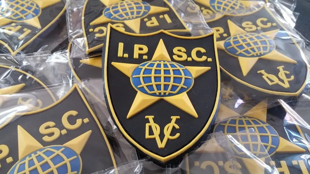 IPSC - I.P.S.C.- INTERNATIONAL PRACTICAL SHOOTING 3D PVC PATCH