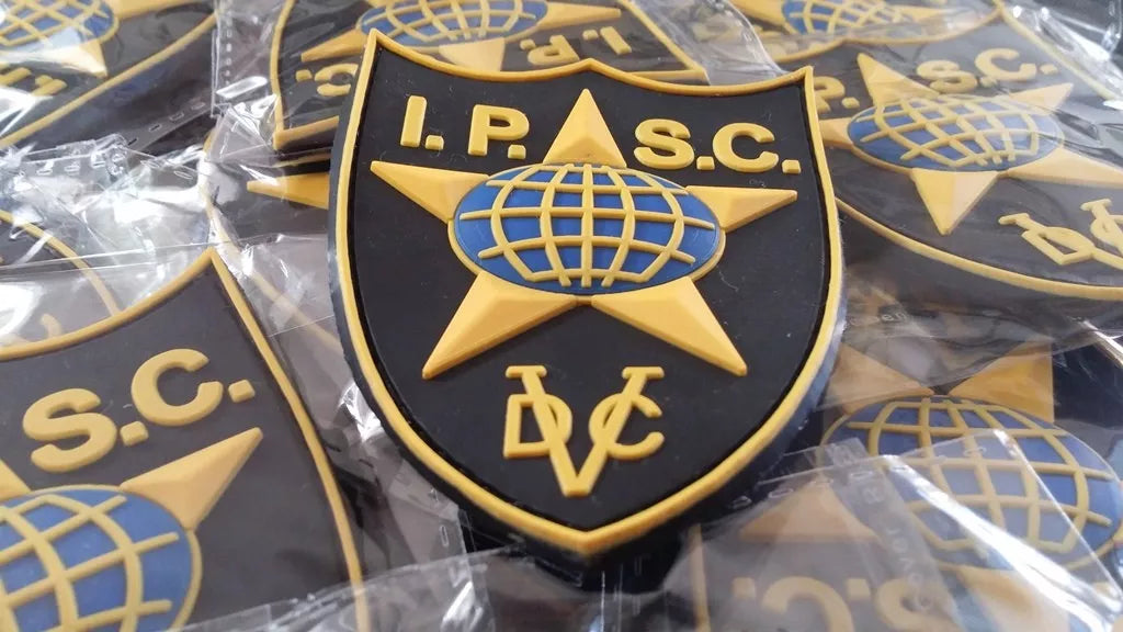 IPSC - I.P.S.C.- INTERNATIONAL PRACTICAL SHOOTING 3D PVC PATCH