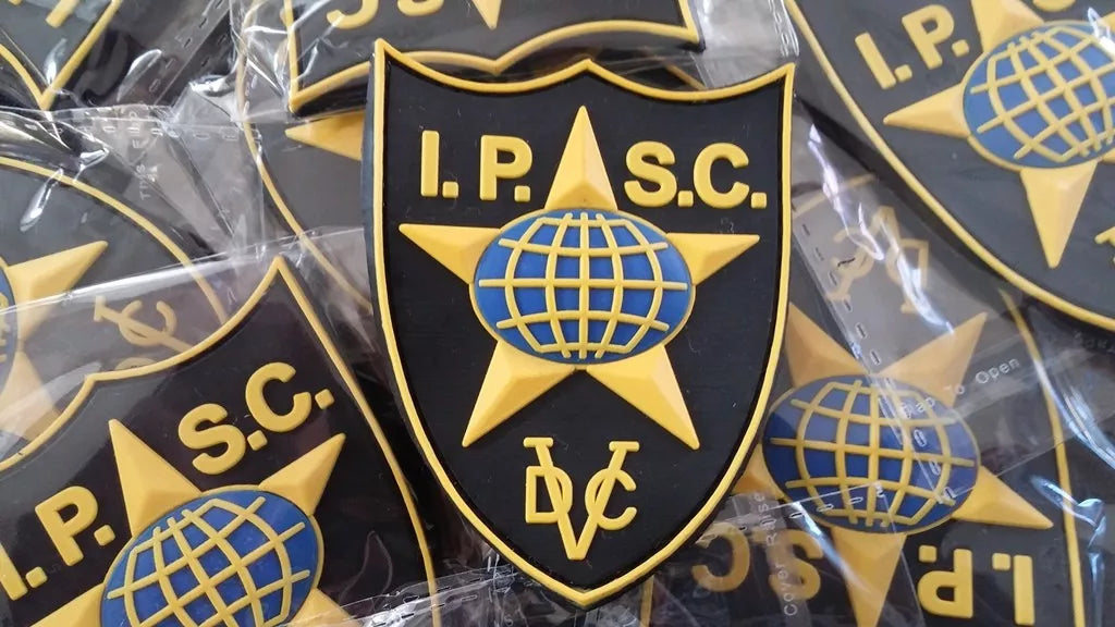 IPSC - I.P.S.C.- INTERNATIONAL PRACTICAL SHOOTING 3D PVC PATCH