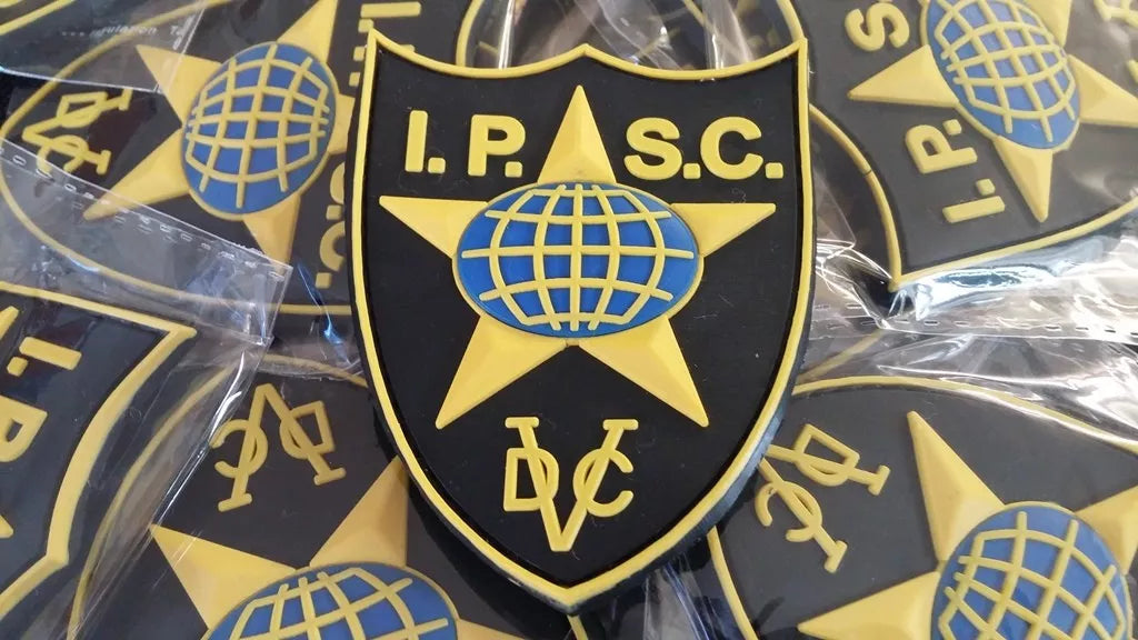 IPSC - I.P.S.C.- INTERNATIONAL PRACTICAL SHOOTING 3D PVC PATCH