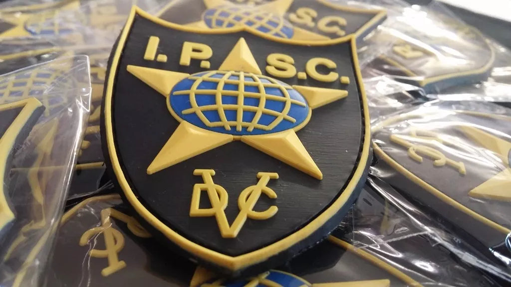 IPSC - I.P.S.C.- INTERNATIONAL PRACTICAL SHOOTING 3D PVC PATCH